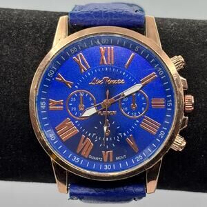 Blue Lin Times Men's Watch